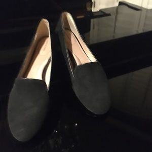 Lands end ladies slip on shoes Size 8.5, black